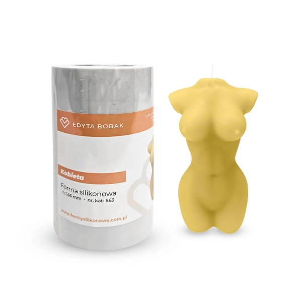Forma silikonowa do wyrobu świec